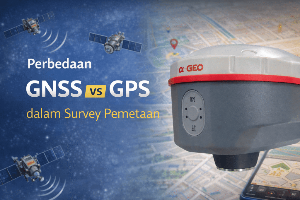 perbedaan gnss dan gps dalam pemetaan